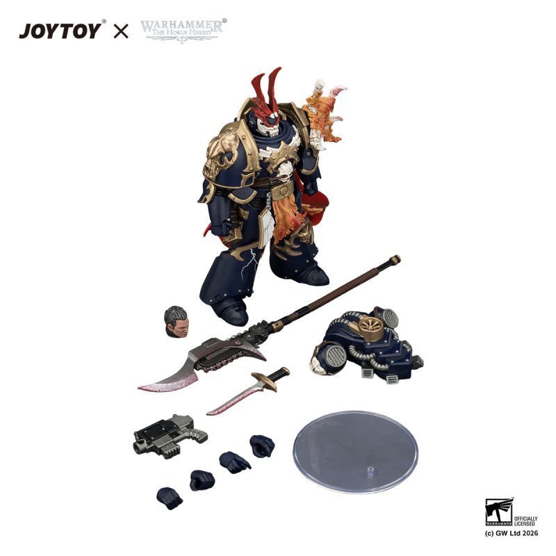 [Pre-sale] JOYTOY Warhammer The Horus Heresy Night Lords Sevatar, First Captain of the Night Lords The Prince of Crows