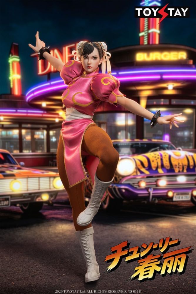 [Pre-sale] TOYSTAY TS-011A/B/C/D Kung Fu Girl Action Figure