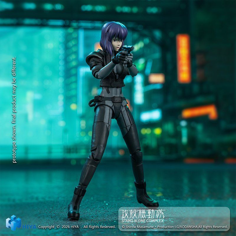 [Pre-sale] HIYA Exquisite Super Series GHOST IN THE SHELL Stand Alone Complex Kusanagi Motoko Battle Suit Version Action Figure