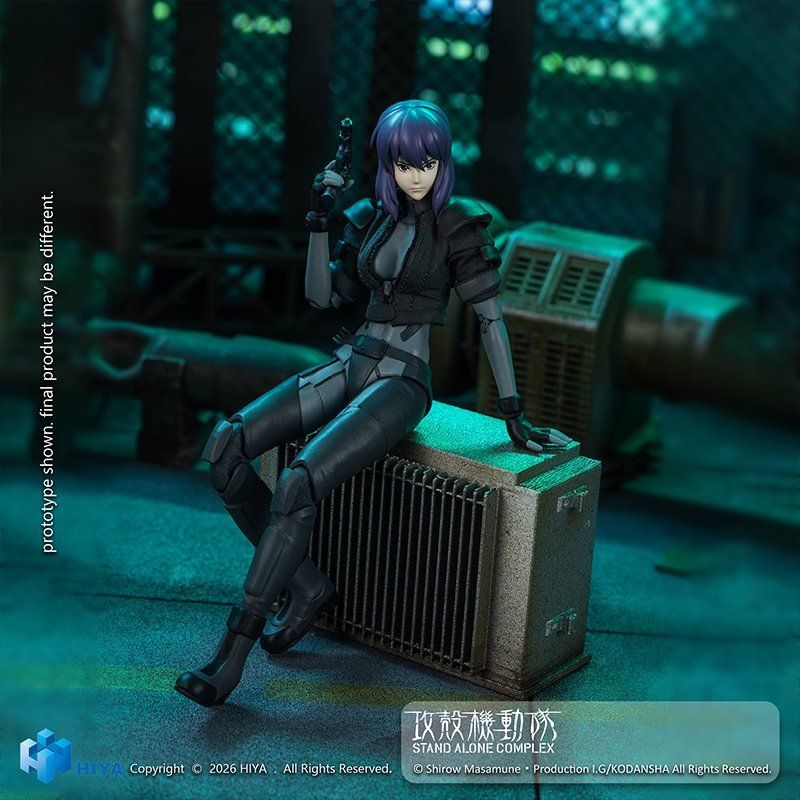 [Pre-sale] HIYA Exquisite Super Series GHOST IN THE SHELL Stand Alone Complex Kusanagi Motoko Battle Suit Version Action Figure