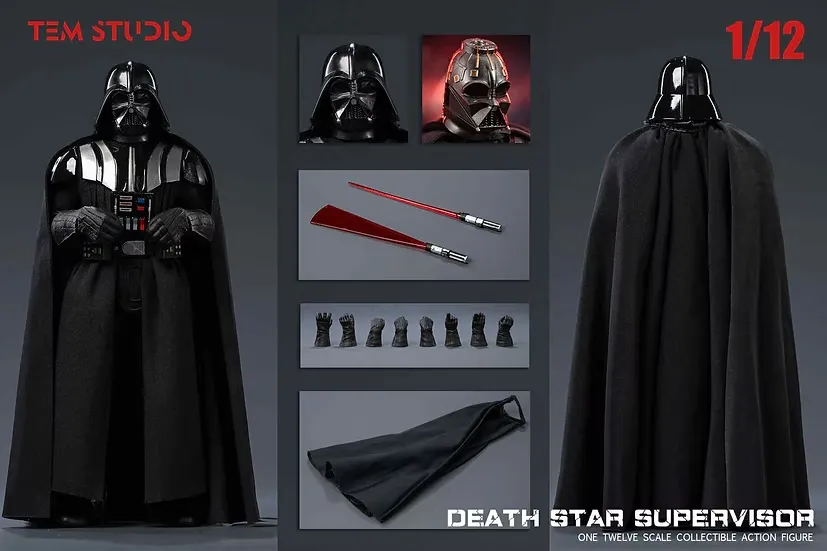 TEM Studio 1/12 Death Star Supervisor TEMS001 Darth Vader