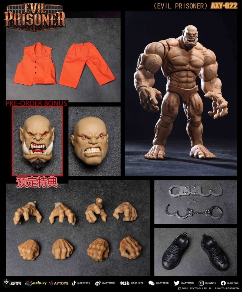 [Pre-sale] AXYTOYS AXY-022 Evil Prisoner Original Color Ver.