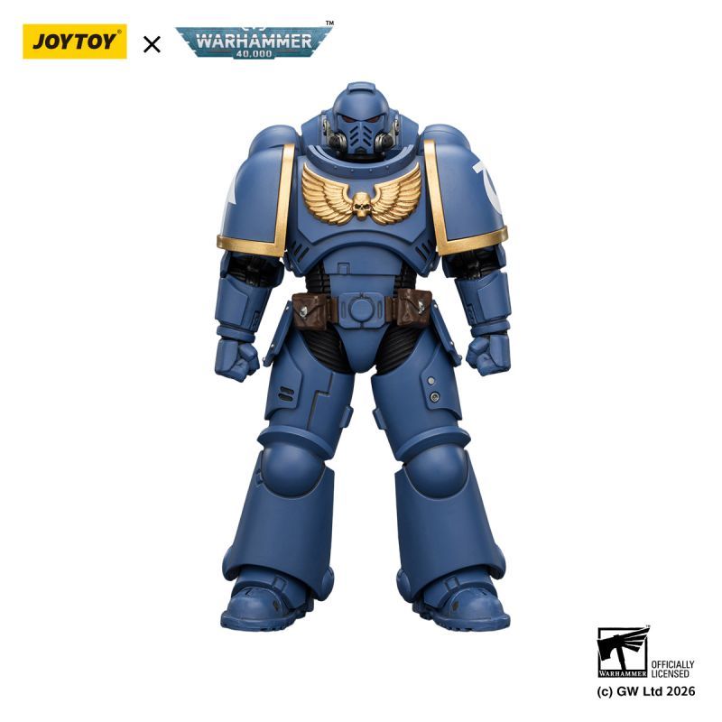 [Pre-sale] JOYTOY Warhammer 40K Ultramarines Intercessor with Bolt Rifle, Bolt Pistol and Chainsword