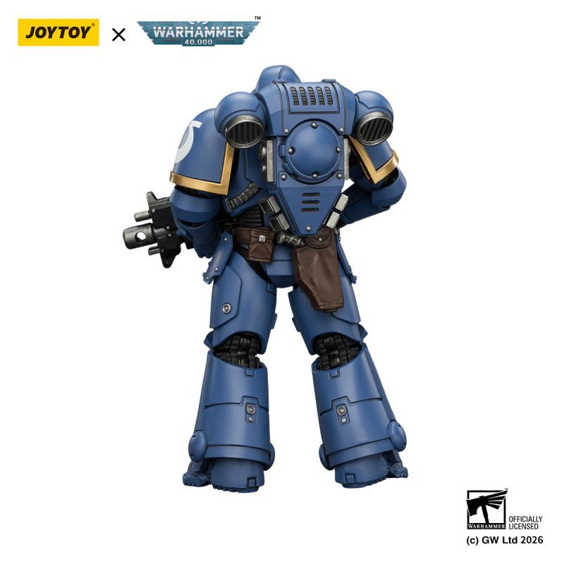 [Pre-sale] JOYTOY Warhammer 40K Ultramarines Intercessor with Bolt Rifle, Bolt Pistol and Chainsword