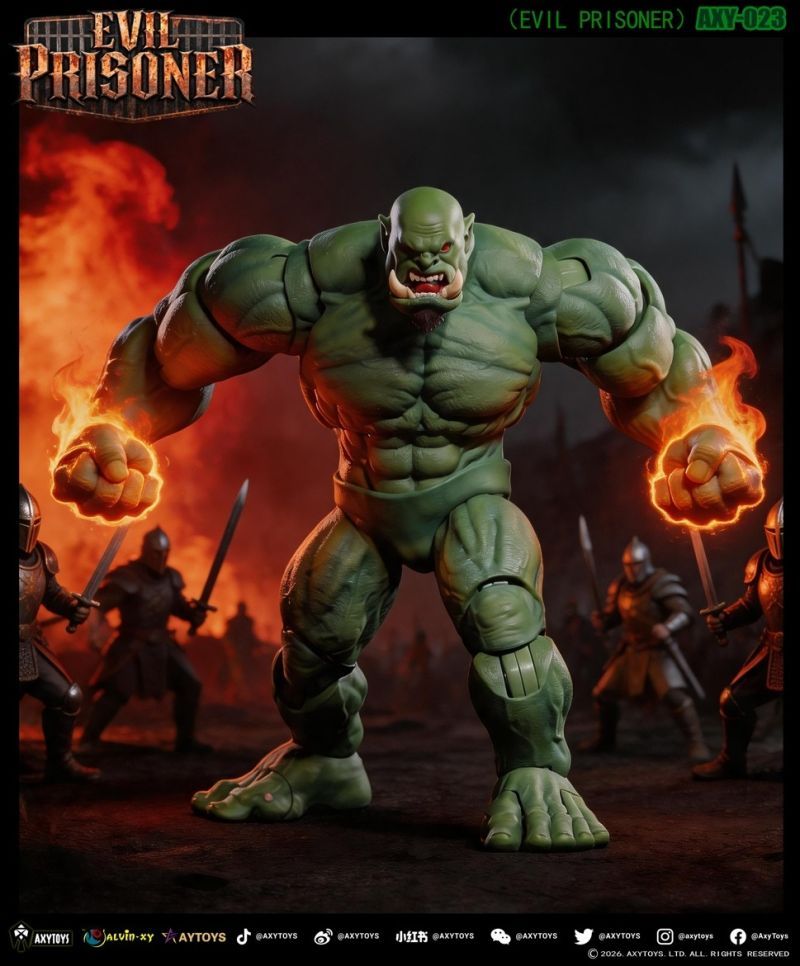 [Pre-sale] AXYTOYS AXY-023 Evil Prisoner Green Ver.