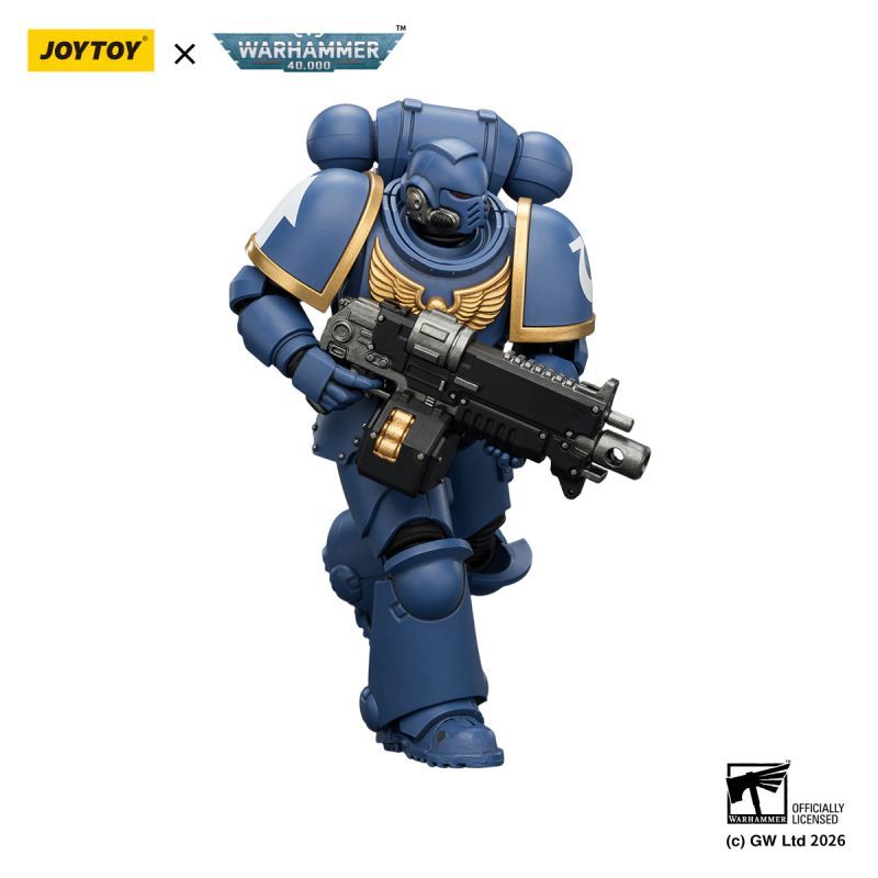 [Pre-sale] JOYTOY Warhammer 40K Ultramarines Intercessor with Bolt Rifle, Bolt Pistol and Chainsword