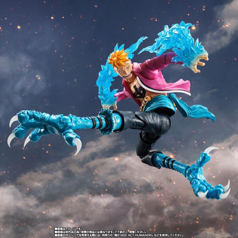 [In stock] Bandai S.H.Figuarts : One Piece - Marco Marineford Summit Battle