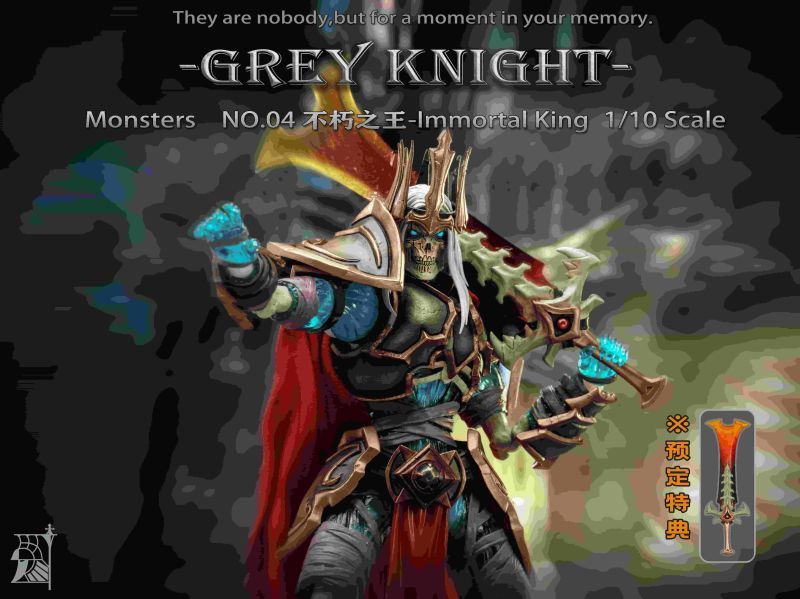 [Pre-sale] Gray Knight Monsters-04 Immortal King Skeleton King Leoric