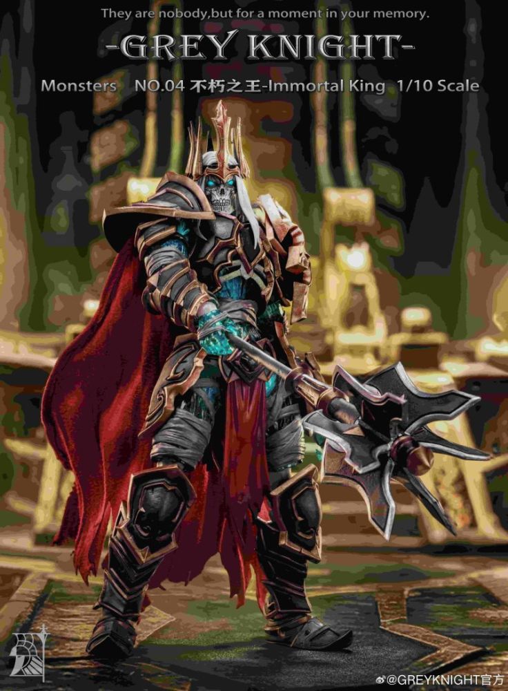 [Pre-sale] Gray Knight Monsters-04 Immortal King Skeleton King Leoric
