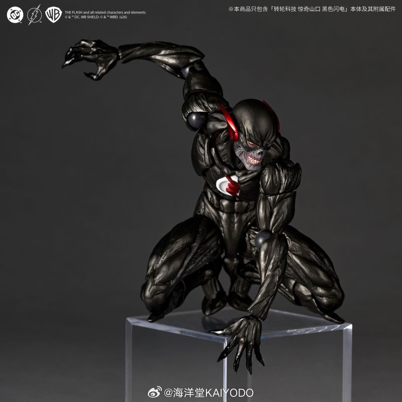 [Pre-sale] Kaiyodo Revoltech Amazing Yamaguchi Black Flash Action Figure Limited Bonus Set
