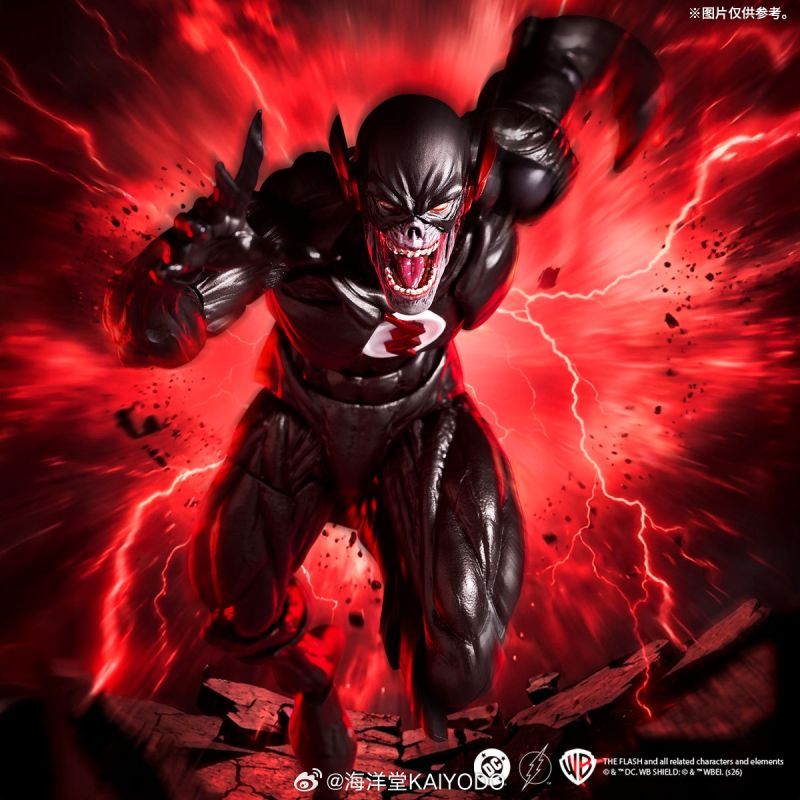 [Pre-sale] Kaiyodo Revoltech Amazing Yamaguchi Black Flash Action Figure Limited Bonus Set