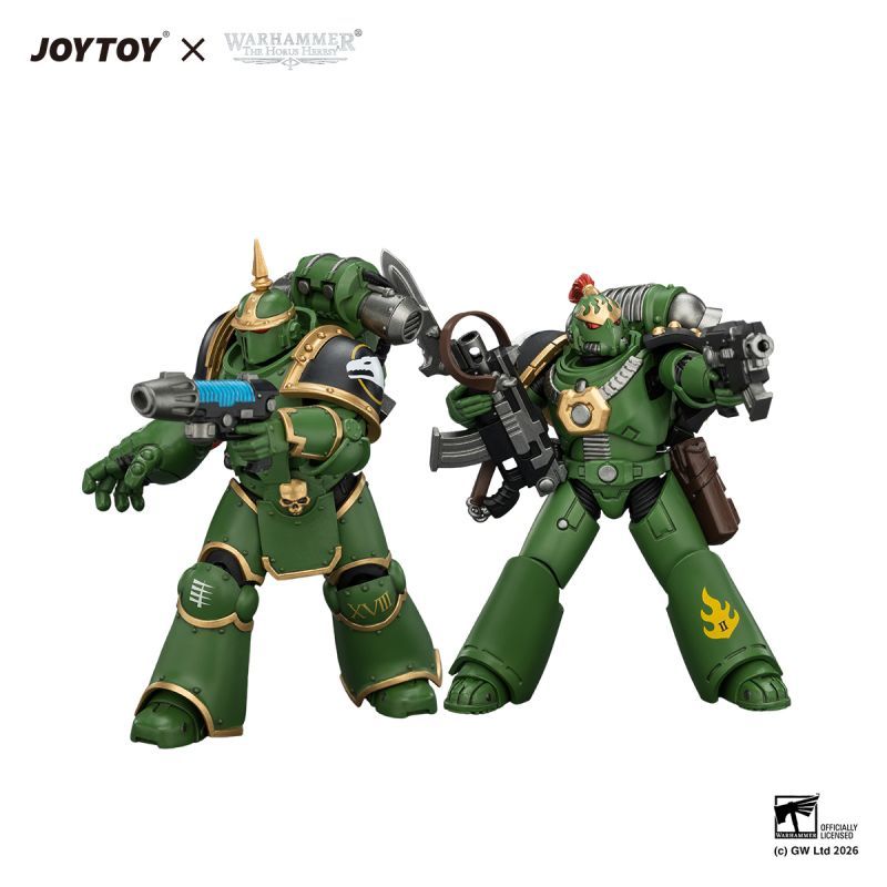 [Pre-sale] JOYTOY Warhammer The Horus Heresy Salamanders MK III Tactical Legionary with Plasma Pistol and Bolt Pistol