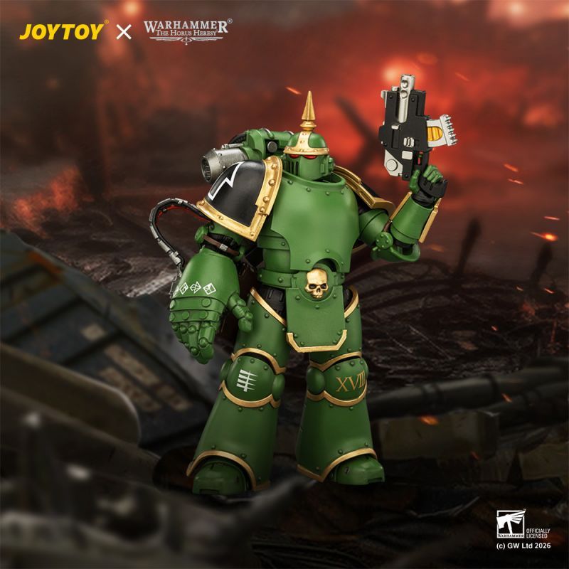 [Pre-sale] JOYTOY Warhammer The Horus Heresy Salamanders MK III Tactical Legionary with Plasma Pistol and Bolt Pistol