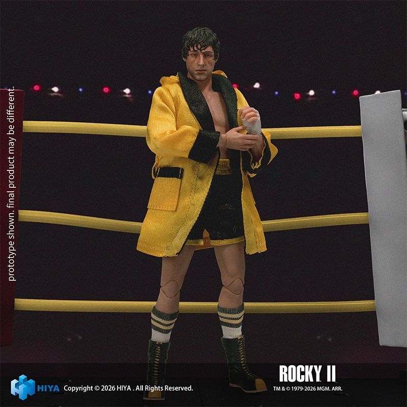 [Pre-sale] HIYA Exquisite Super Series  Rocky II Rocky Boxer Version Action Figure