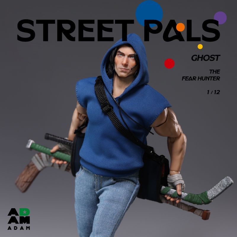 [Pre-sale] Muff Toys ADAM-ADG-001 STREET PALS - GHOST the "FEAR HUNTER"