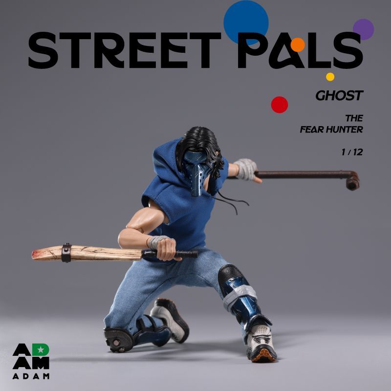 [Pre-sale] Muff Toys ADAM-ADG-001 STREET PALS - GHOST the "FEAR HUNTER"