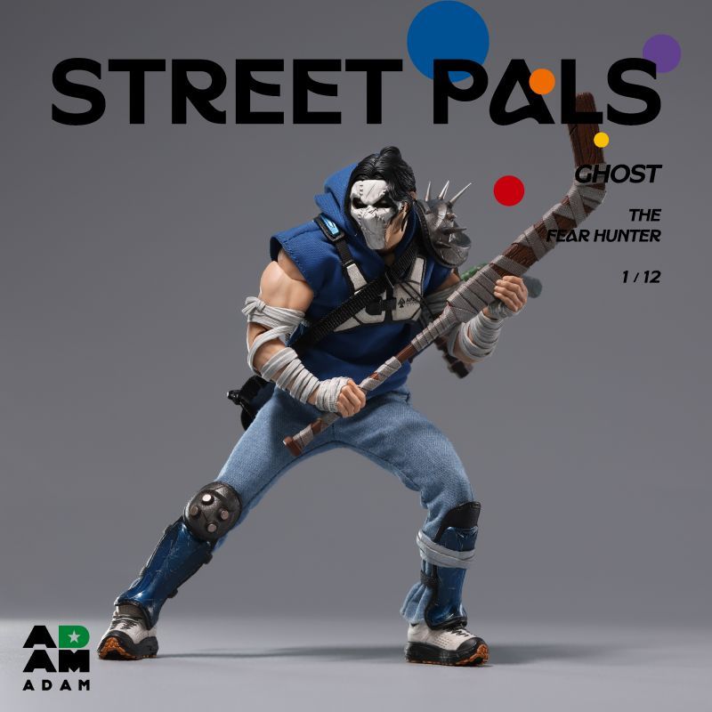 [Pre-sale] Muff Toys ADAM-ADG-001 STREET PALS - GHOST the "FEAR HUNTER"