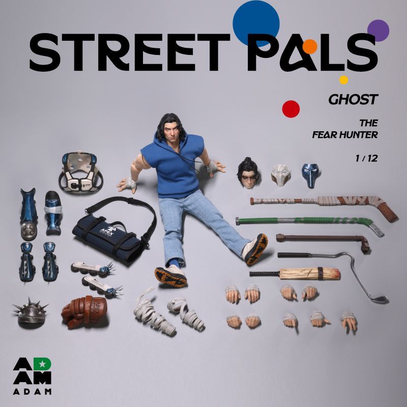 [Pre-sale] Muff Toys ADAM-ADG-001 STREET PALS - GHOST the "FEAR HUNTER"