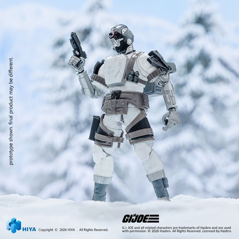 [Pre-sale] HIYA Exquisite Mini Series G.I.Joe Arctic B.A.T Action Figure