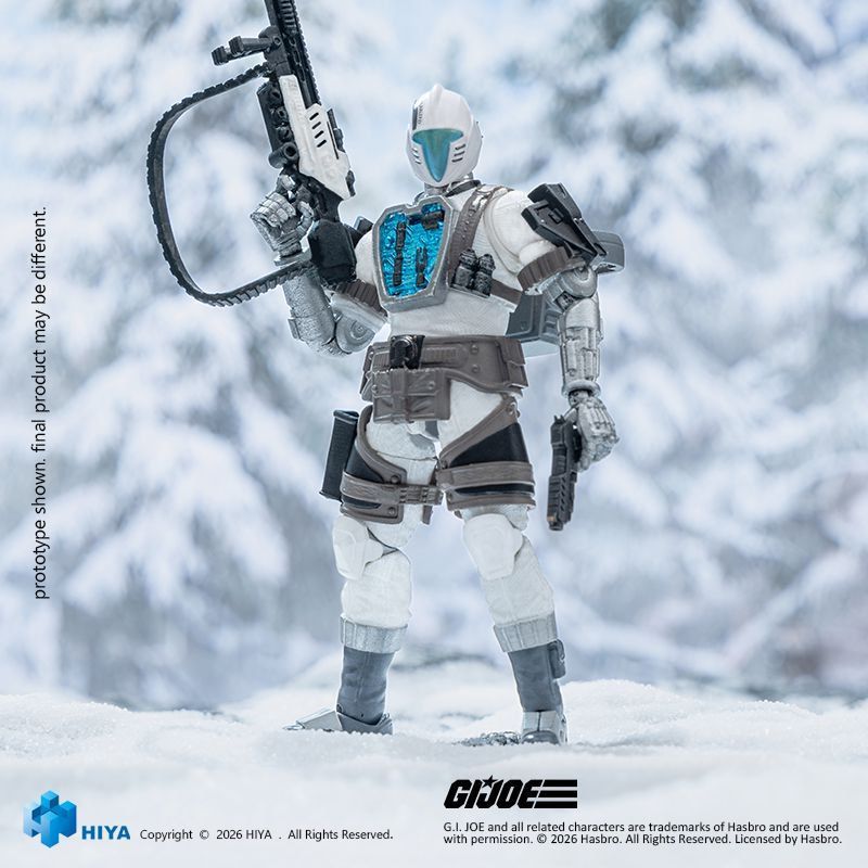 [Pre-sale] HIYA Exquisite Mini Series G.I.Joe Arctic B.A.T Action Figure