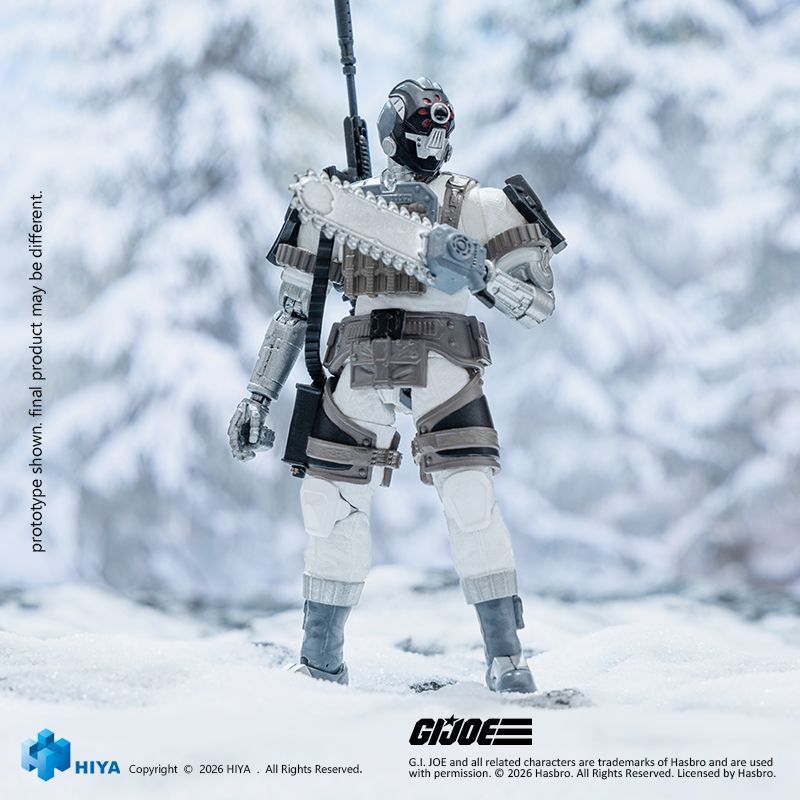 [Pre-sale] HIYA Exquisite Mini Series G.I.Joe Arctic B.A.T Action Figure