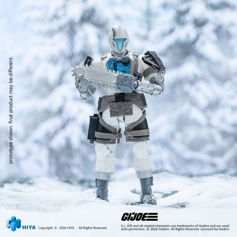 [Pre-sale] HIYA Exquisite Mini Series G.I.Joe Arctic B.A.T Action Figure