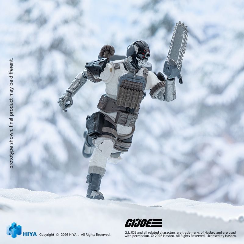[Pre-sale] HIYA Exquisite Mini Series G.I.Joe Arctic B.A.T Action Figure