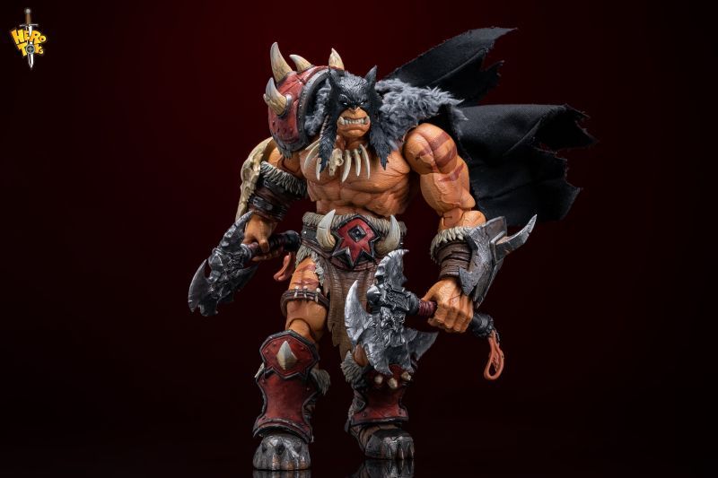 [Pre-sale] Metytoyz Hero Toys Tribal Hunter Orc tracker and War bear action figure