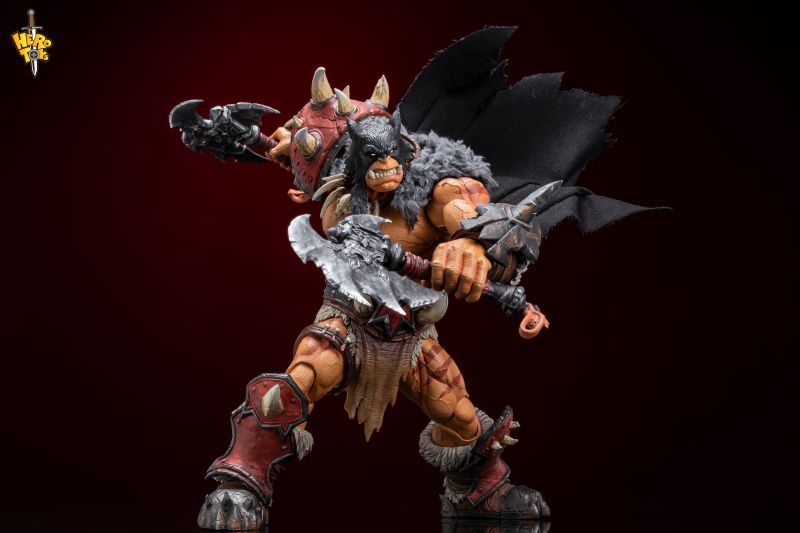 [Pre-sale] Metytoyz Hero Toys Tribal Hunter Orc tracker and War bear action figure