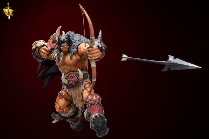 [Pre-sale] Metytoyz Hero Toys Tribal Hunter Orc tracker and War bear action figure