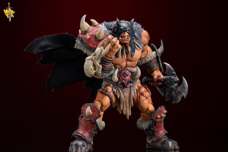 [Pre-sale] Metytoyz Hero Toys Tribal Hunter Orc tracker and War bear action figure