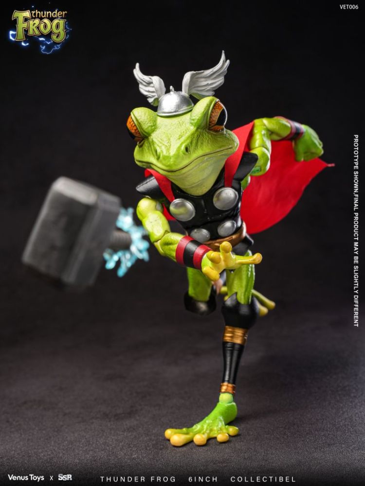 [Pre-sale] SSR X Venus Toys VET006 Thunder Frog Action Figure