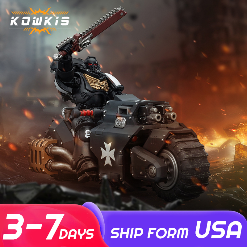 [In stock] JOYTOY Warhammer 40K Space Marines Black Templars Outriders US Warehouse