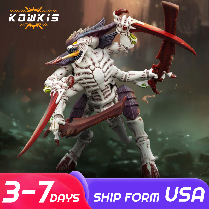 [In stock] JOYTOY Warhammer 40k Tyranids Hive Fleet Leviathan Tyranid Warrior with Boneswords US Warehouse