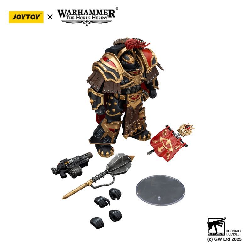 [Pre-sale] JOYTOY Warhammer "The Horus Heresy" Sons of Horus Legion Cataphractii Praetor with Combi-Melta and Power Maul