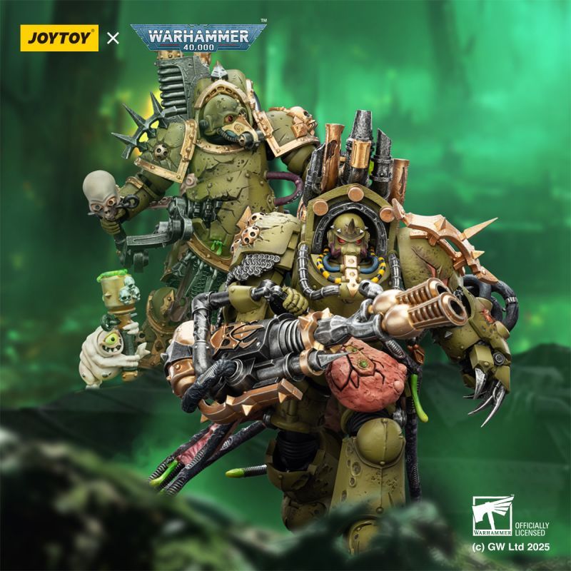 [Pre-sale] JOYTOY Warhammer 40K Death Guard Foul Blightspawn with Plague Sprayer