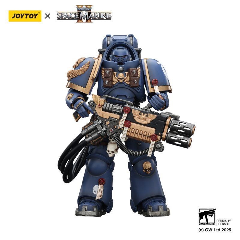 [In stock] JOYTOY Warhammer 40K Ultramarines Heavy Artificer Armor with Relic Multi-Melta
