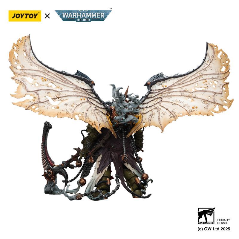 [Pre-sale] JOYTOY Warhammer 40K Mortarion， Daemon Primarch of Nurgle with Ancient weapons‘The Lantern' and ‘Silence'