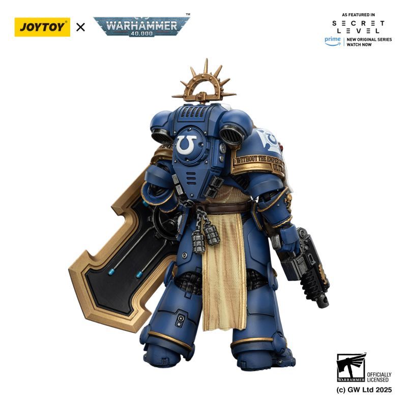 [Pre-sale] JOYTOY Warhammer 40K Ultramarines Levantus with Power Sword, Stormshield and Bolt Pistol
