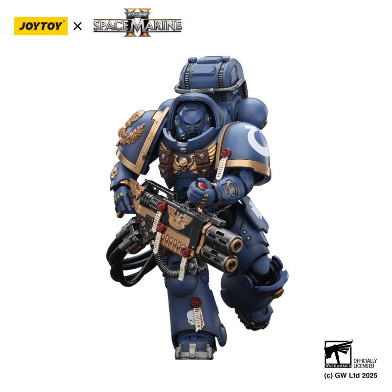 [In stock] JOYTOY Warhammer 40K Ultramarines Heavy Artificer Armor with Relic Multi-Melta