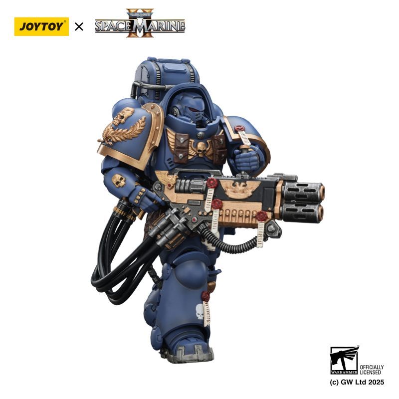 [In stock] JOYTOY Warhammer 40K Ultramarines Heavy Artificer Armor with Relic Multi-Melta