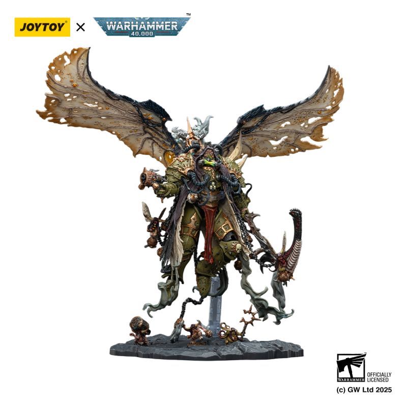 [Pre-sale] JOYTOY Warhammer 40K Mortarion， Daemon Primarch of Nurgle with Ancient weapons‘The Lantern' and ‘Silence'