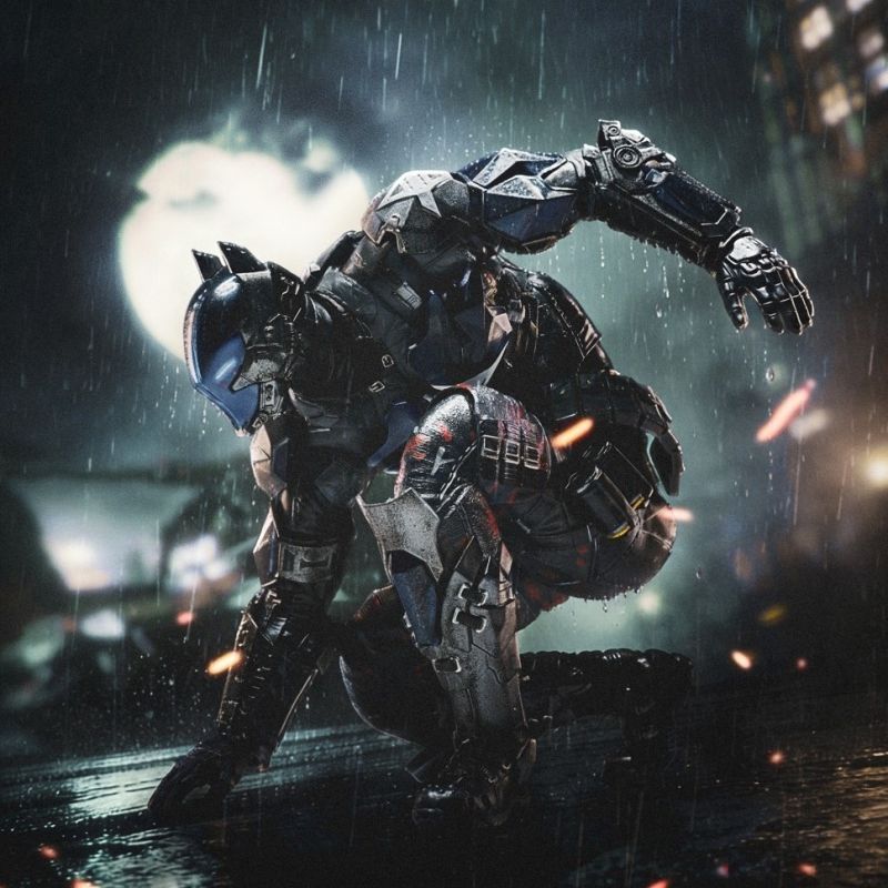 [Pre-sale] Yuanye Culture Toys x U-P-Finegures LPZZ Batman Arkham Knight Arkham Knight