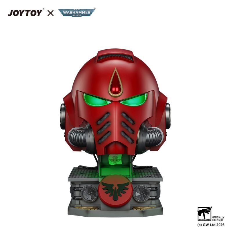 [Pre-sale] JOYTOY Warhammer 40K Blood Angels MkX Helmet & Display Stand