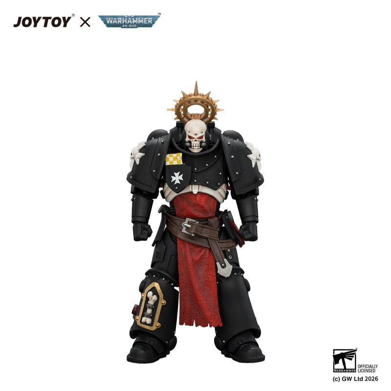 [Pre-sale] JOYTOY Warhammer 40K Black Templars Execrator 2 with Crozius Arcanum and Absolvor Bolt Pistol