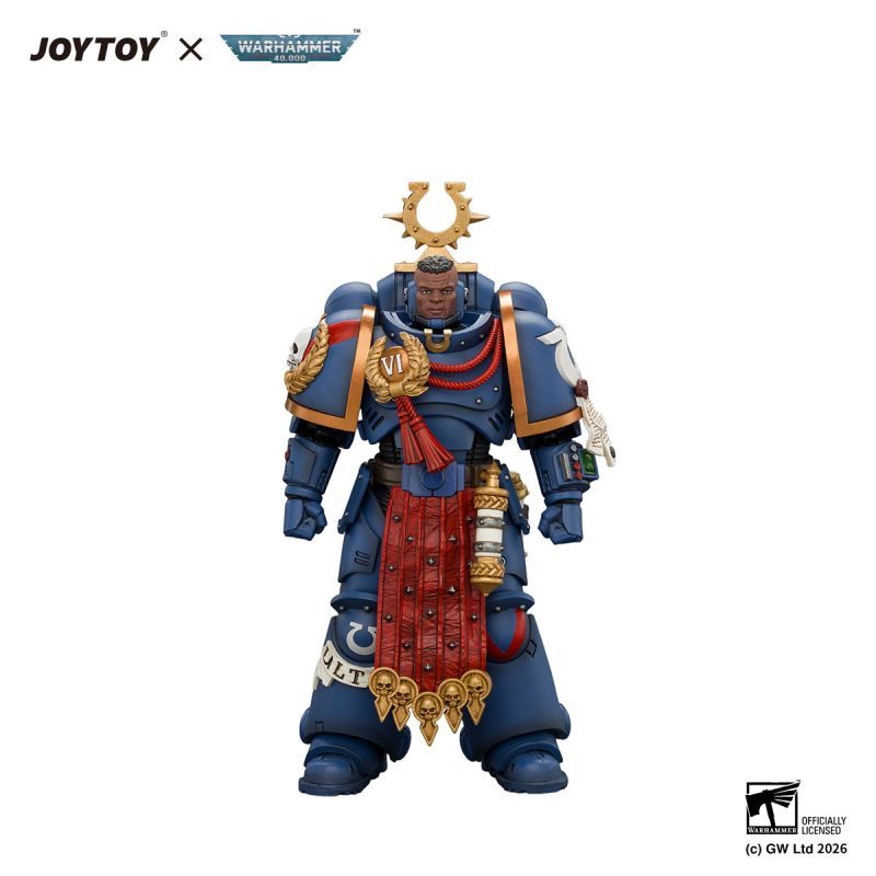 [Pre-sale] JOYTOY Warhammer 40K Ultramarines Ferren Areios with Thunder Hammer and Bolt Pistol