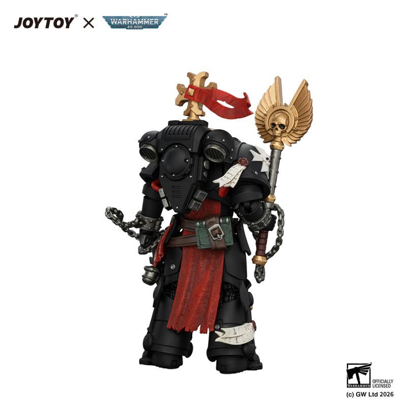 [Pre-sale] JOYTOY Warhammer 40K Black Templars Execrator 1 with Crozius Arcanum and Master-Crafted Power Weapon
