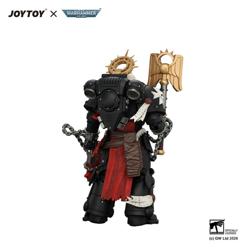 [Pre-sale] JOYTOY Warhammer 40K Black Templars Execrator 2 with Crozius Arcanum and Absolvor Bolt Pistol