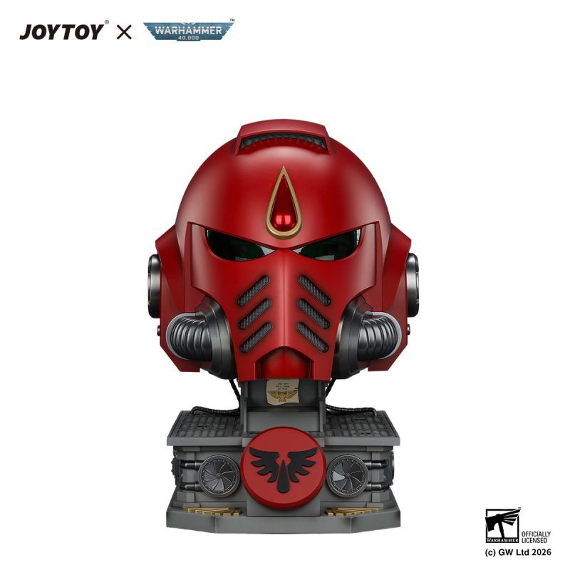 [Pre-sale] JOYTOY Warhammer 40K Blood Angels MkX Helmet & Display Stand