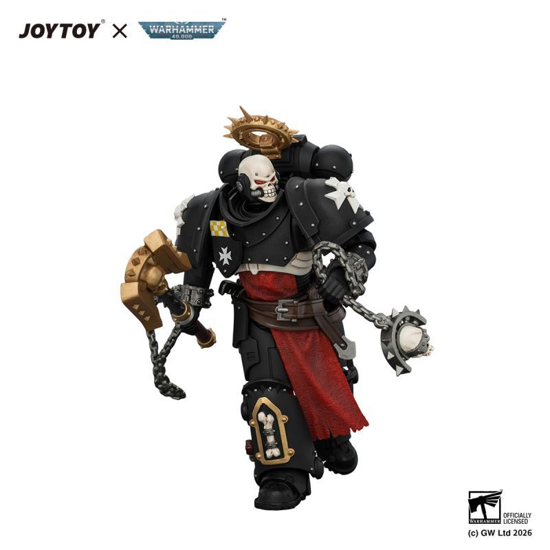 [Pre-sale] JOYTOY Warhammer 40K Black Templars Execrator 2 with Crozius Arcanum and Absolvor Bolt Pistol